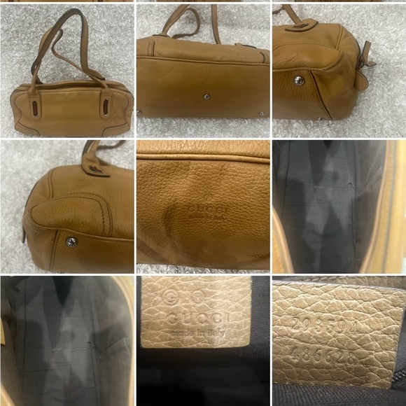 GUCCI Sherry Line Mini Boston Bag Leather - Picture 16 of 16